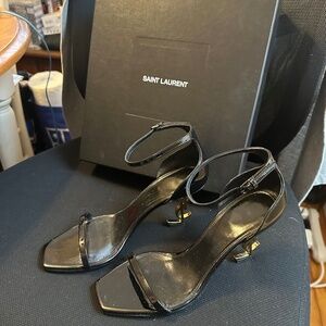Saint Laurent Womens Heels, Black